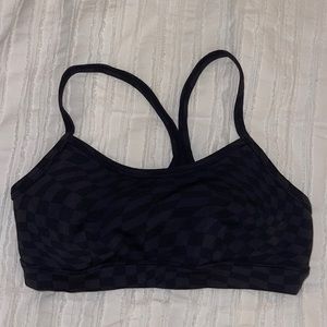 Checkered Alo Sports Bra